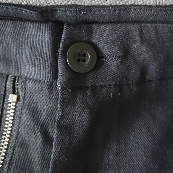 Poikilotherm Goth Punk Black Zipper Detail Pants Unisex Large Runs Small NWT - Picture 5 of 7